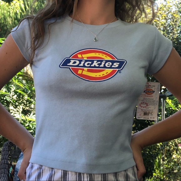Dickies Cropped Tshirt - Picture 1 of 6